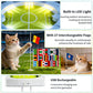 ⚽🐱 Ballon connecté pour chat – Sensible aux mouvements, jouet interactif sous licence officielle Coupe du Monde, idéal pour les amateurs de foot et leurs félins