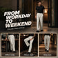 Men's Soft Draped Straight Leg Pants