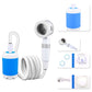 🛍️ Jusqu'à -50 % – Douche portable sans fil rechargeable USB – pompe à eau puissante pour camping, chantier, dortoir & van aménagé 🚿⛺