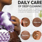 🛁✨ -50% | Éponge Filet pour le Dos avec Poignées en Corde – Nettoyage Facile, Exfoliante & Idéale pour la Douche