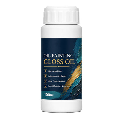 🎨 -50% ! 💧 Vernis Brillant pour Peinture – 100 ml – Finition Haute Brillance & Protection Anti-Poussière pour Œuvres d’Art 🖼️