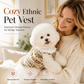 🐾 50% DE RÉDUCTION! 🧥 Gilet chaud pour animaux – Col montant, petits chiens & chats ✨