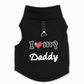 🐶 Adorable pullover pour chien & chat – Motif « Love Dad and Mom » & anneau pour laisse, chaud & douillet pour les jours froids ✨