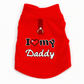 🐶 Adorable pullover pour chien & chat – Motif « Love Dad and Mom » & anneau pour laisse, chaud & douillet pour les jours froids ✨