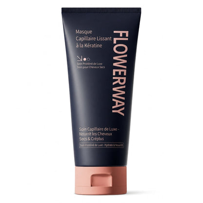 ✨ Masque capillaire lissant à la kératine 320 ml – Soin nourrissant & réparateur pour cheveux secs, frisés & abîmés 💆